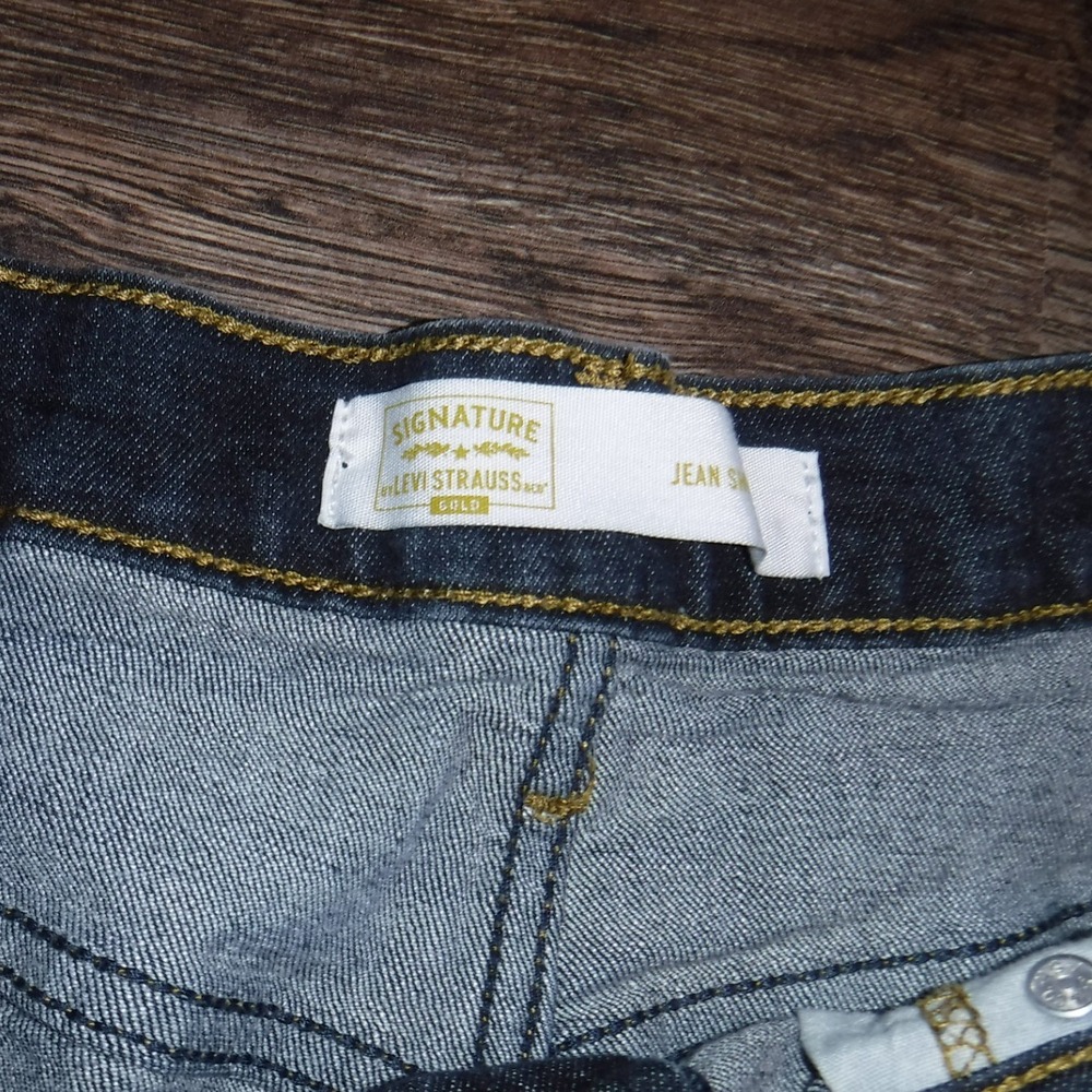Levi Strauss Signature Gold Denim Shorts Mens Size 34 Blue Jeans Casual - Picture 3 of 6